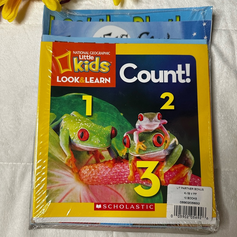 New Scholastic Literacy Children’s Book 📚 Bundle Of 10, Factory Sealed